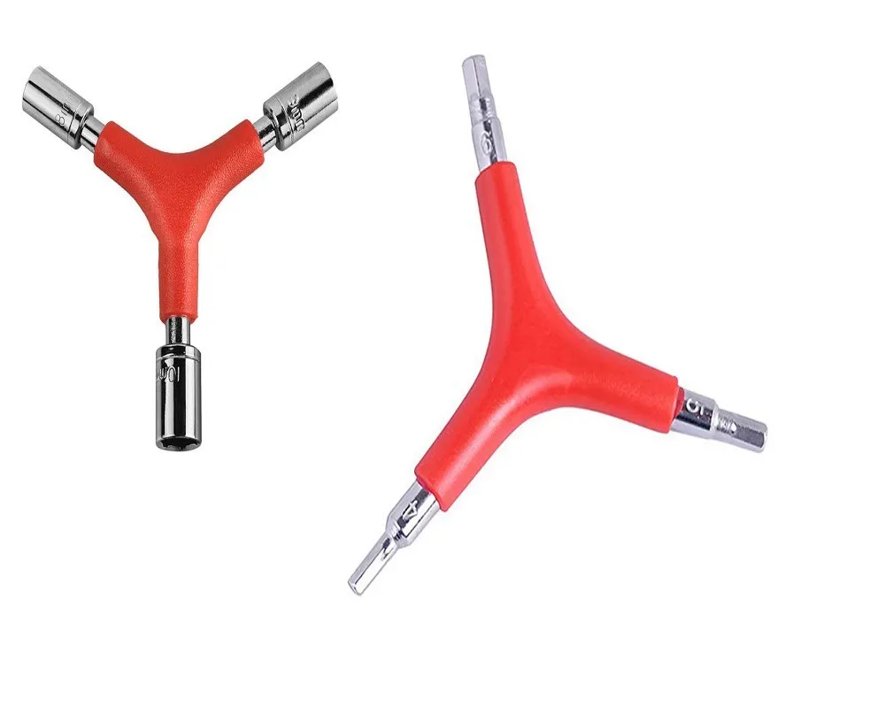 

Y-shaped three-in-one 8, 9, 10mm plate glove sleeve motor M5 M6 nut quick-release wrench for replacing propeller through machine