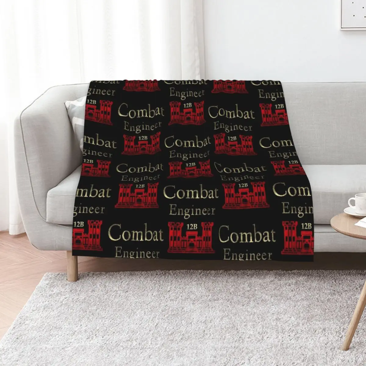 Army Combat Engineer Throw Blanket Blankets For Baby Cute christmas decoration Stuffeds Luxury St Decorative Throw Blankets