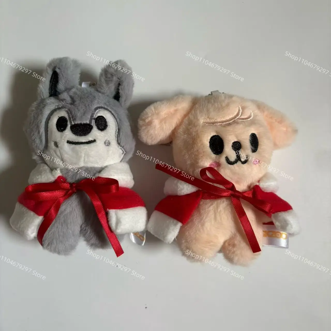 SKZOO Stray Kids Keychain Christmas Theme Cape Plush Animal Doll TXT Children's Birthday Gift Pendant Accessories
