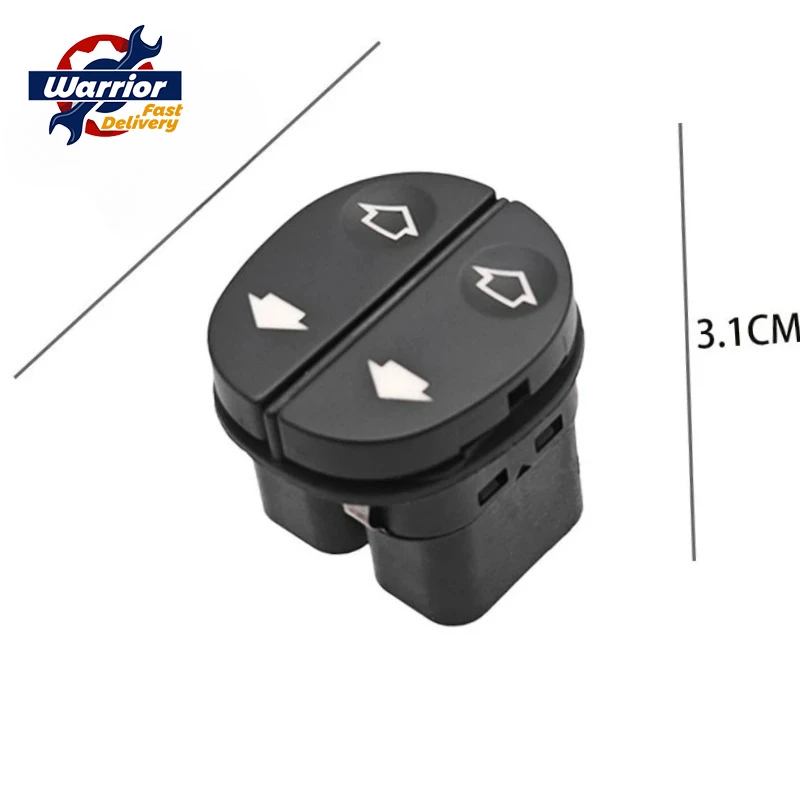 

For 04-10 Ford Fiesta Glass Lift Switch Electric Window Main Control Switch 96FG14529BC