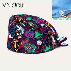 2024 new mens surgical scrub cap use lab work cap 100% cotton surgeons cap Adjustable size womens surgical hats