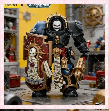 

Фигурки JOYTOY Warhammer 40k 1/18: Ультрамаринский капеллан в броне Терминатора