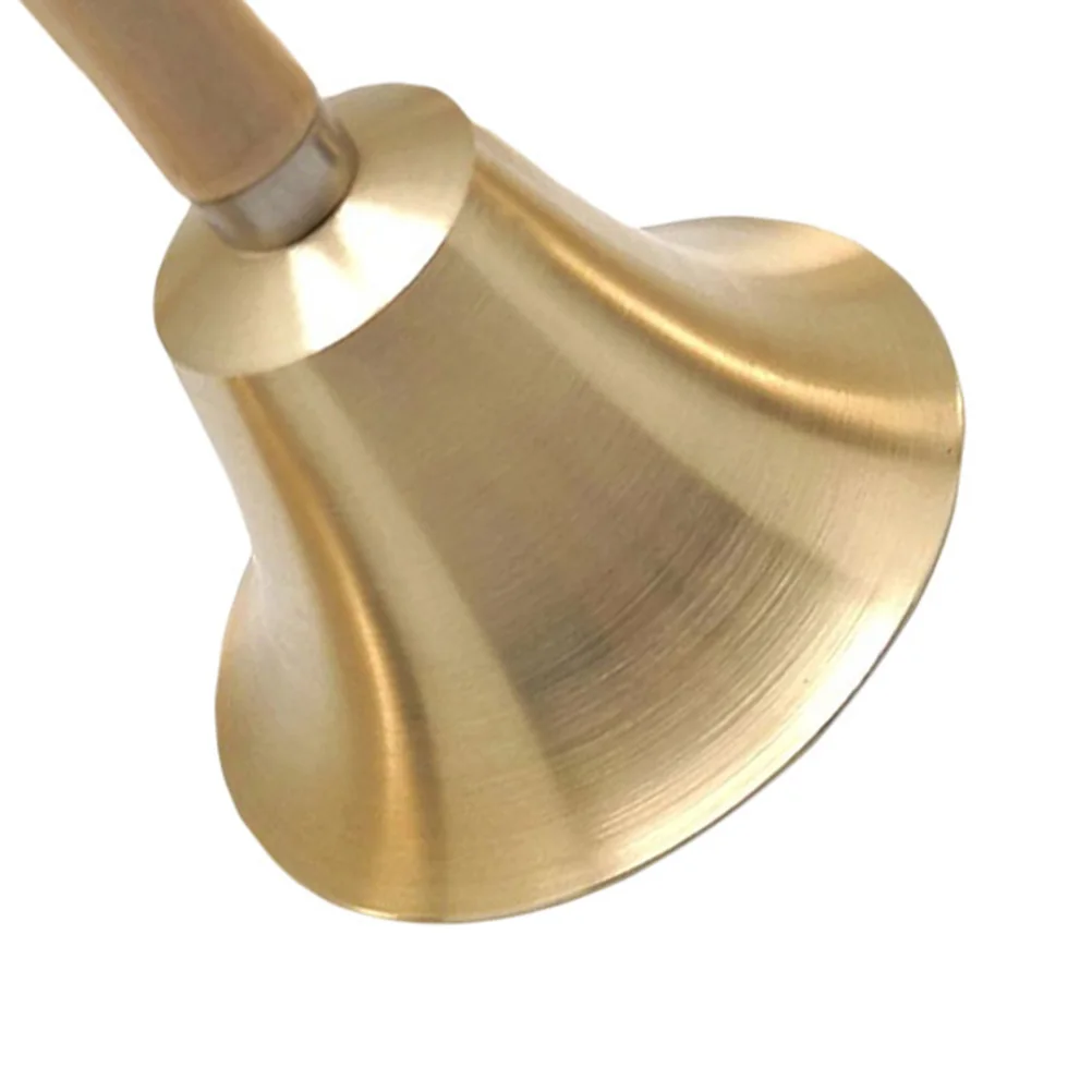 

Hand Bell Party Handbell Restaurant Call Service Loud Clear Sound Ergonomic Handle Lightweight Hotel Christmas