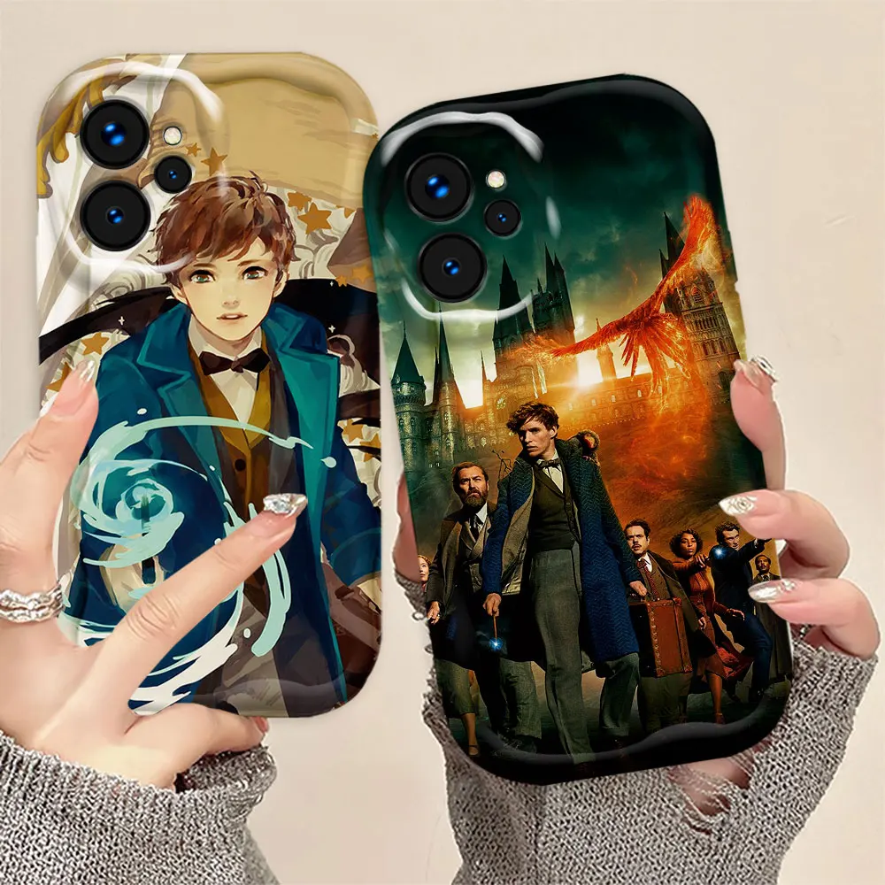 Fantastic Beasts and Where Phone Case For OPPO REALME C67 C65 C63 C55 C53 C35 C33 C31 C30 C25 C21 Y C20 C20A C15 13 S PRO PLUS