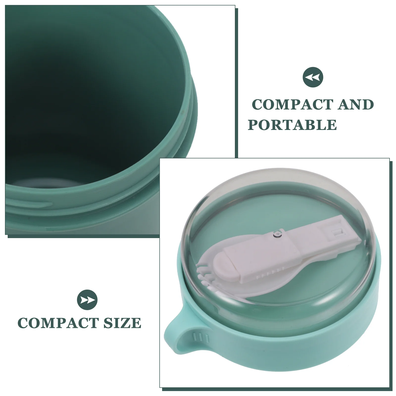 

Oatmeal Cup Breakfast Mug 450ml Portable Outdoor Travel Cup Spoon Lid Microwave Heat Soup Container Yogurt Holder