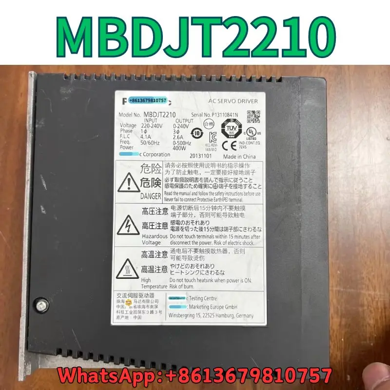 Used 400W drive MBDJT2210 test OK Fast Shipping