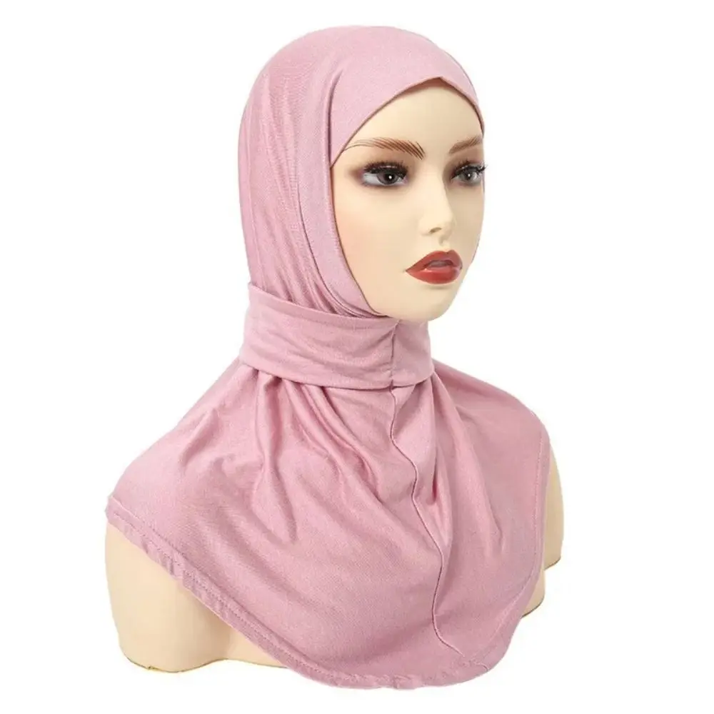 Full Cover Muslim Turban Fashion Adjustable Classical Head Wraps Scarf Comfortable Elastic Headwear Women