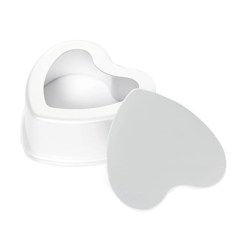 Anodized Aluminium Heart Shaped Baking Pan with Removable Base for Baking Cakes Loaves and Mousse-Based Desserts