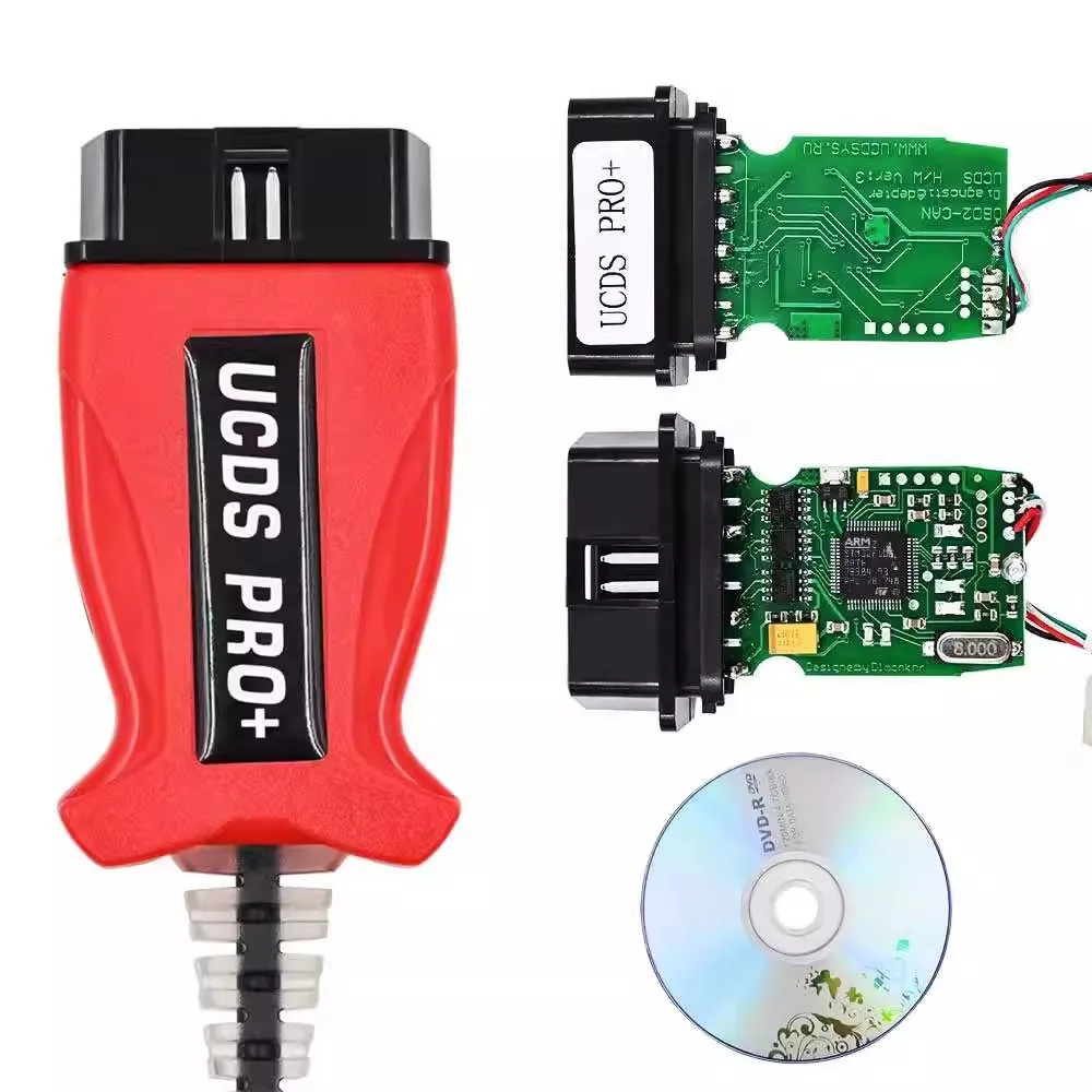 UCDS PRO + с 35 токетами V1.27.001 Кабель для Ford Автомобильный диагностический инструмент Программатор ЭБУ Автоматический сканер OBD2