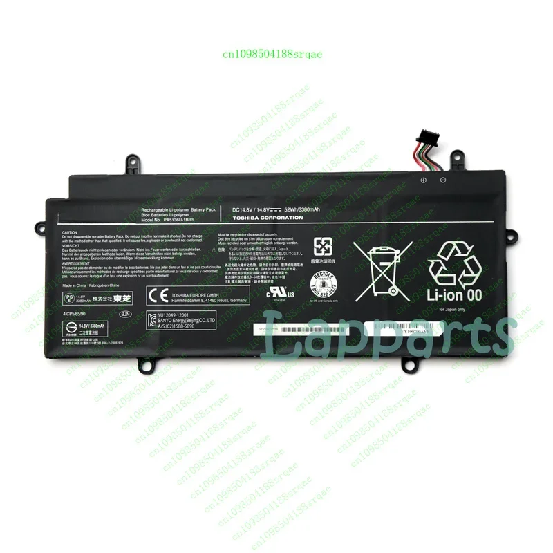 

PA5136U-1BRS Battery for Toshiba Portege Z30-A Z30-B Z30-C Z30-AK03S"% Test"