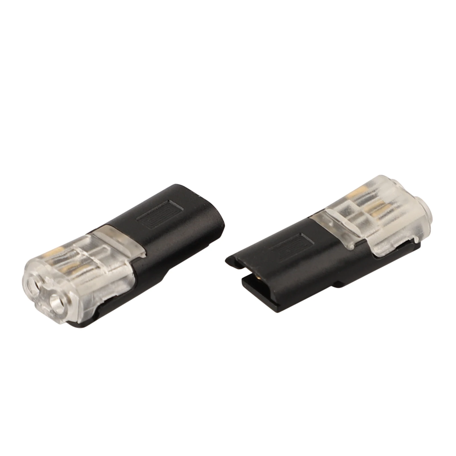 Reusable Wire Connectors Double-Wire Connectors Electrical Installations 21.7*9.5*6mm Compatibility With High Voltage