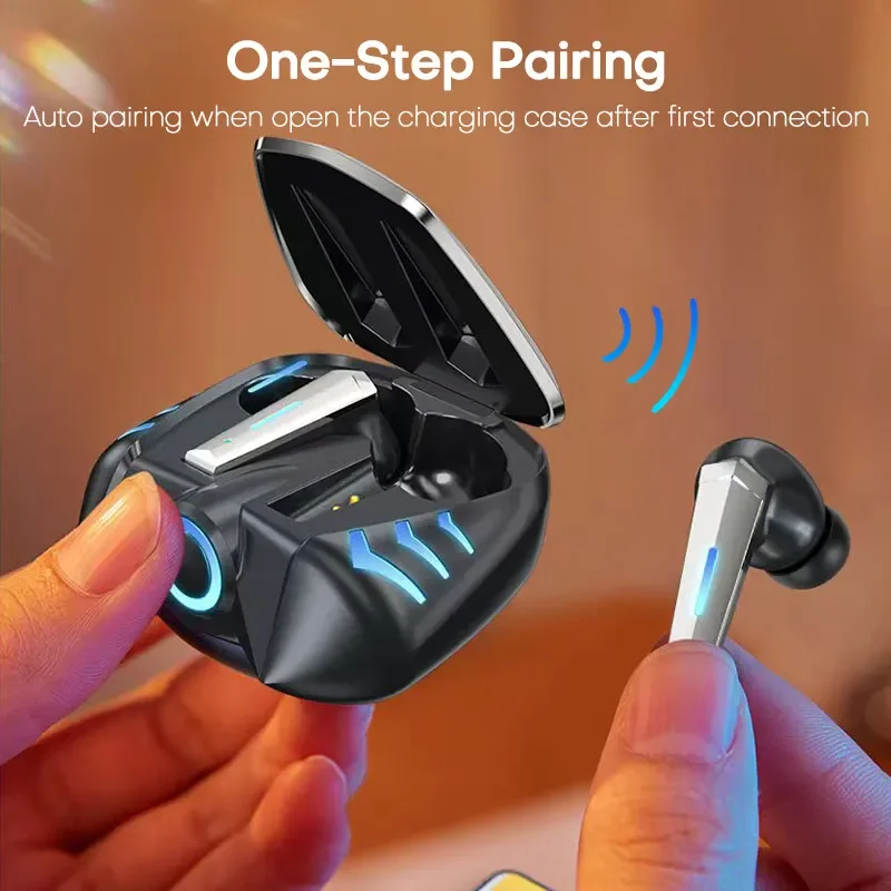 Sensaura TWS Bluetooth Earphones Wireless Gaming Earbuds In-ear Noise Cancelling Headphones Original Bass HIFI Sound Sport Heads
