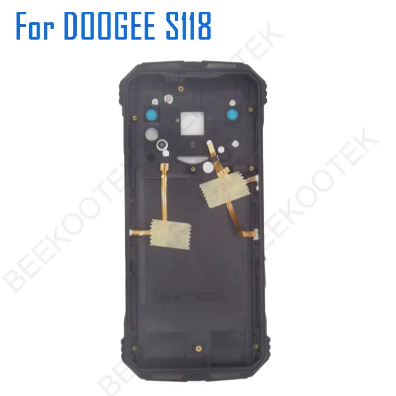 New Original DOOGEE S118 Battery Cover Receiver Fingerprint Button Power Volume Button flex FPC For DOOGEE S118 Smart Phone