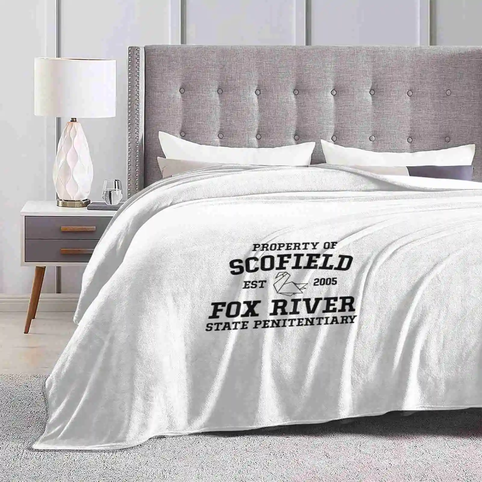 Prison Break All Sizes Soft Cover Blanket Home Decor Bedding Fox River Swan Origami Michael Scofield T