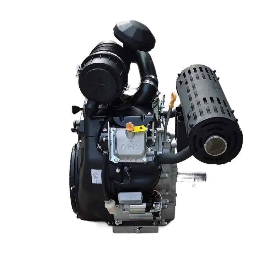 WSE2V90 999CC 22KW V-Twin Double Cylinder Horizontal Shaft Engine Applied for Pump  Generator Lawnmover Etc