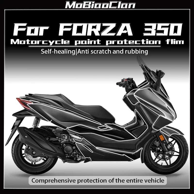 

For Honda FROZA 350 Froza350 NSS350 2023 Invisible Film Transparent Protective Film Fuel Tank Modification Accessories ﻿ ﻿