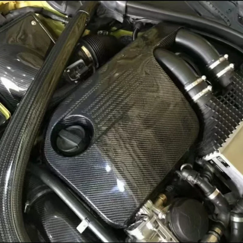 

Suitable for 2014-2020 BMW M3F80 M4F82 modified and upgraded dry carbon fiber engine cover shield