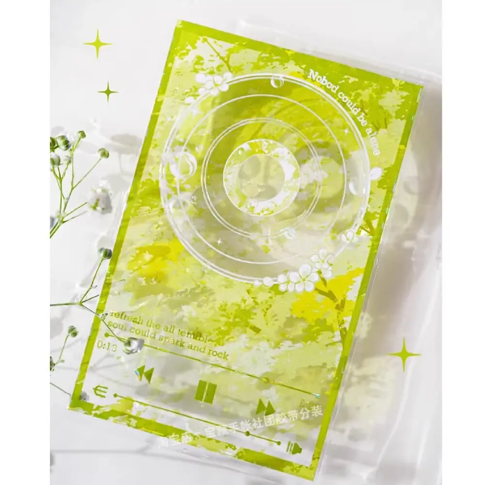 

pet washi tape B159 my album song word scrapbook decoration sticker collage