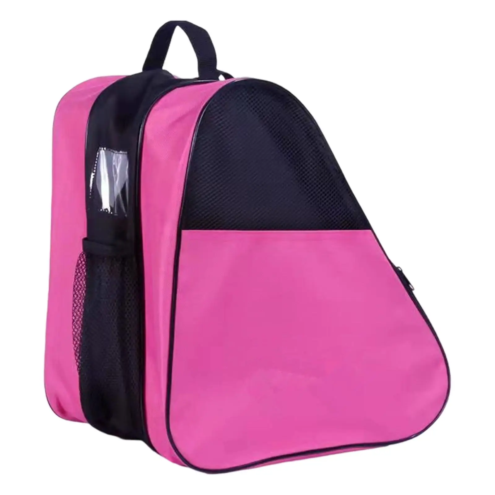 Borsa per pattini a rotelle per bambini e adulti Borsa per pattini compatta e traspirante in tessuto Oxford leggero