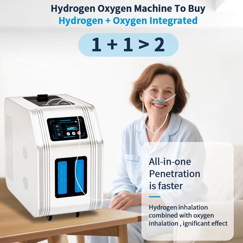 

SPE PEM Hydrogen Oxygen Inhalation Machine 3000ML Hydrogen Water Generator H2 Molecular Therapy Maker Low Noise Water Purifier