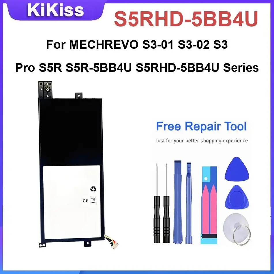S5RHD-5BB4U Laptop Battery For MECHREVO S3-01 S3-02 S3 Pro S5R S5R-5BB4U S5RHD-5BB4U Series High-Performance Batteries