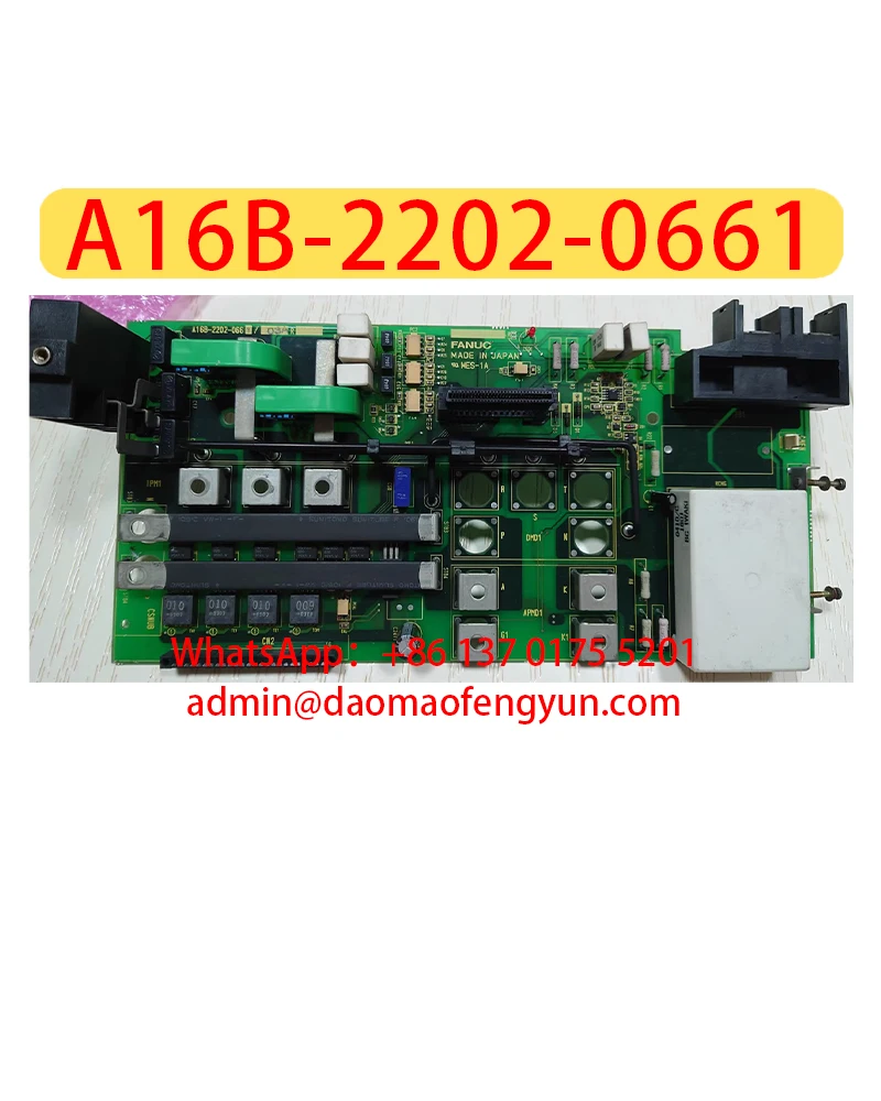 

A16B-2202-0661 Used Base plate for 6077-H111，A16B 2202 0661，Fast shipping，The shipment will be arranged after passing the test