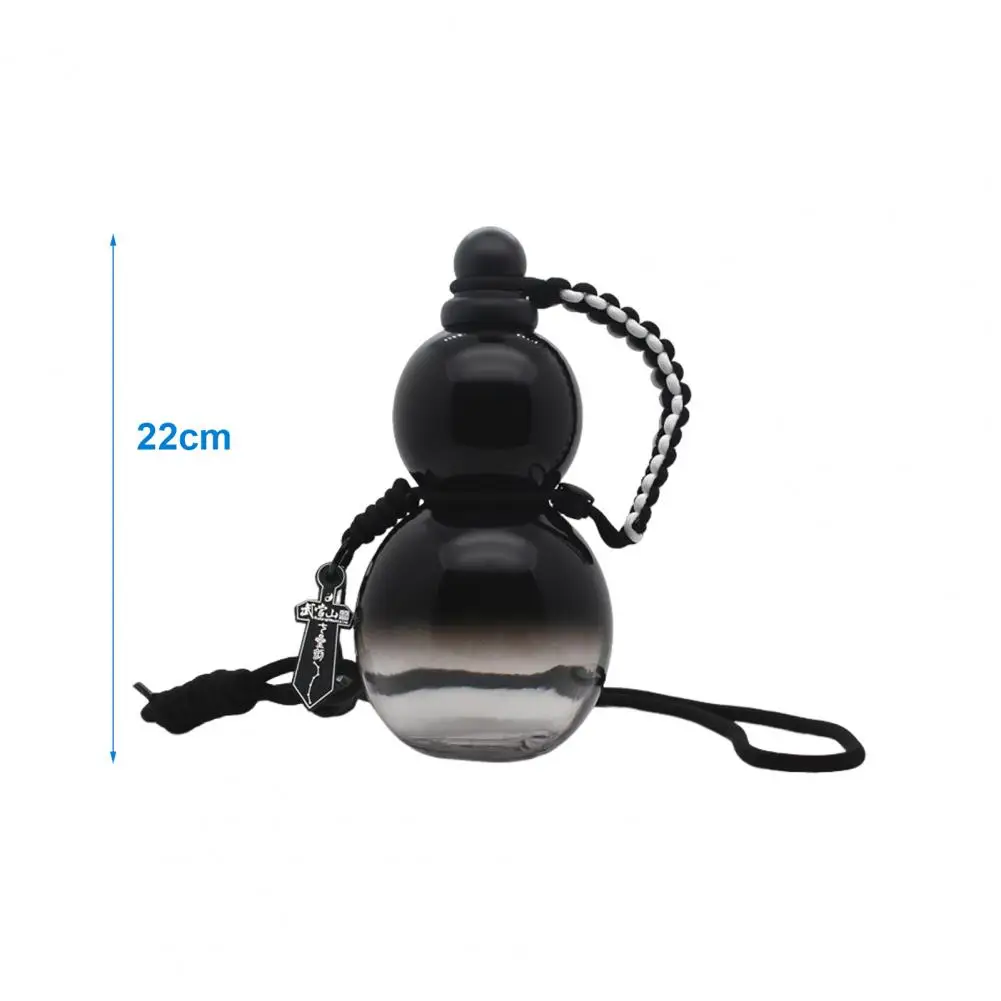 800ML Creative Gourd Kettle Mug Portable Travel Gourd Drinking Bottle Outdoor Sport Water Bottle with Strap Waist Rope Cup Brush