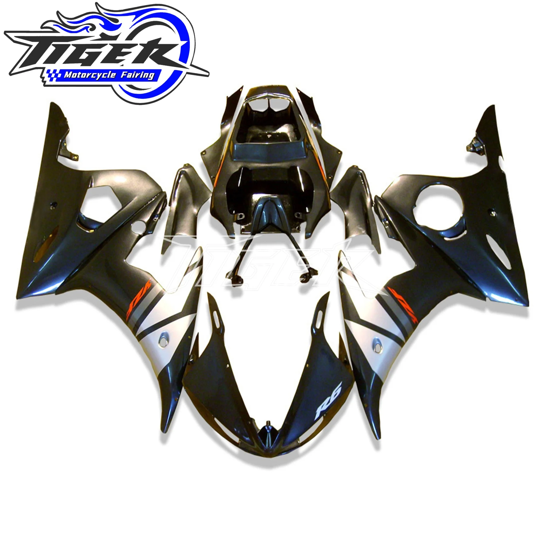 

High quality bodywork for R6 fairing kit 2003 2004 2005 black Fit YZF R6 fairings 03 04 05