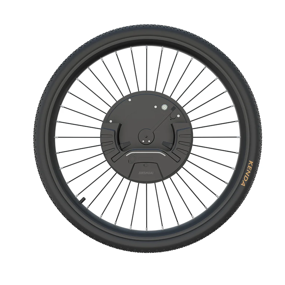 AliExpress Jueshuai IMOTOR 3.0 Electric Bike Conversion Kit All-in-One Easy Install Wireless Front Motor Wheel with Battery Ebike Conversion Kit