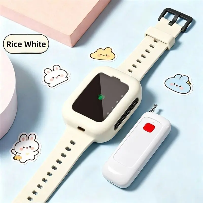 A97I-Wireless Watch Alarm System Receiver Notification Bell For School Patrol Checkpoint For Shop Entry Company Security