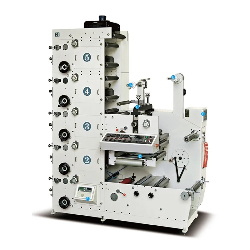 

Laminated, high-speed flexographic, printing press, web, offset flexographic press, label, printing press