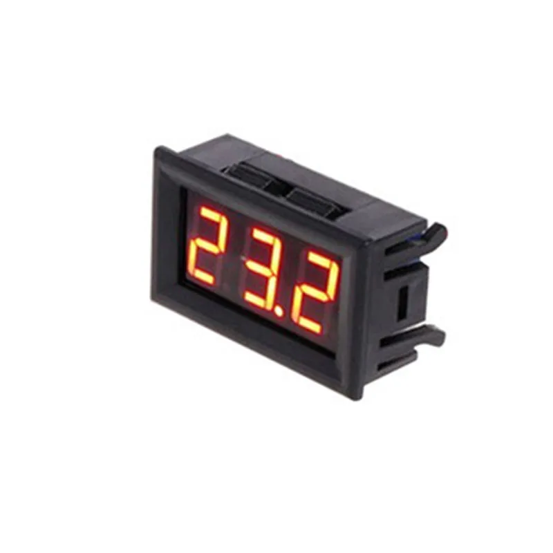 DC 5V-12V Digital LED Thermometer -50 ~ 110C degree Embedded Car Incubator Temperature Panel Meter Monitor