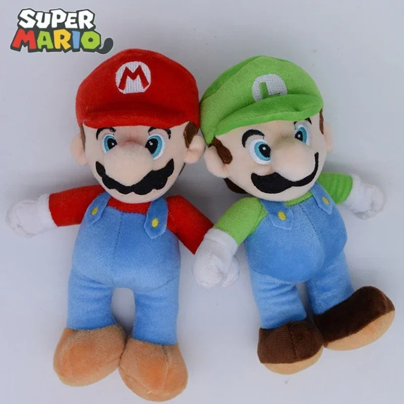 25cm Game Super Marios Luigi Cartoon Characters Toy Decoration Game Peripheral Children Birthday Gifts