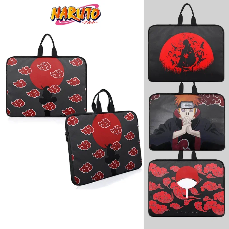 

Naruto Laptop Sleeve Bag Akatsuki Macbook Air Pro 13 M1 Case for 13 14 Inch Computer Shoulder Bag Handbag Protective Cover Tote
