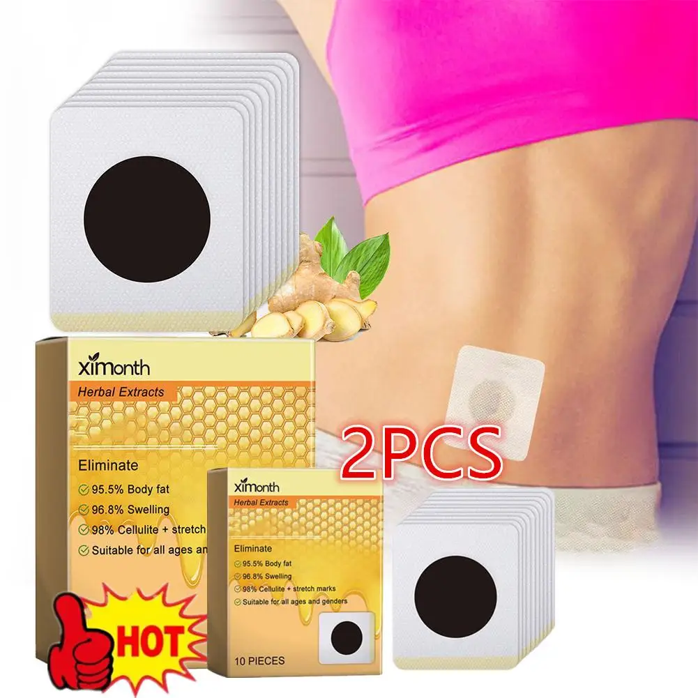 2X 10Pcs Bee Patches Body Slimming Patch With Natural Extracts to Help Eliminate Bbesity Weight LOSS Patch for Women 2024