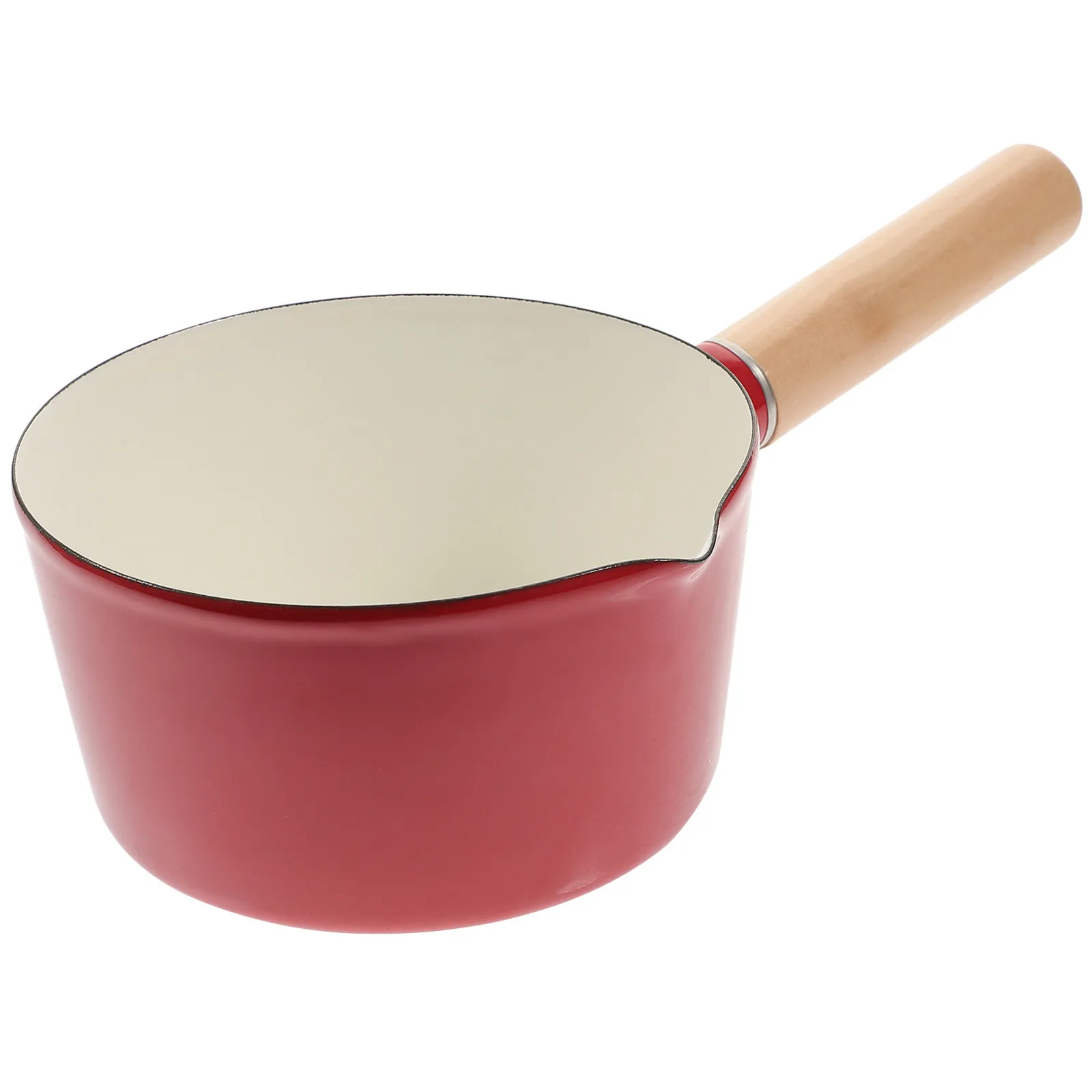 

Enamel Milk Pot Nonstick Small Saucepan for Heating Milk Sauces Butter Chocolate Boiling Eggs Oatmeal Coffee Soup Pasta