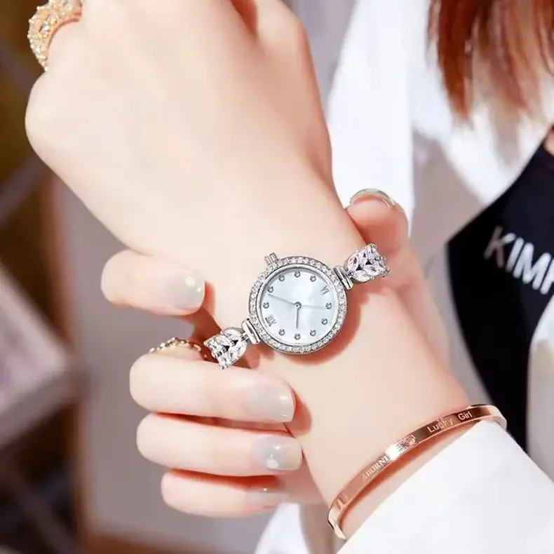 Mermaid watch women's genuine, niche, light luxury, fashionable, waterproof women's small dial watch
