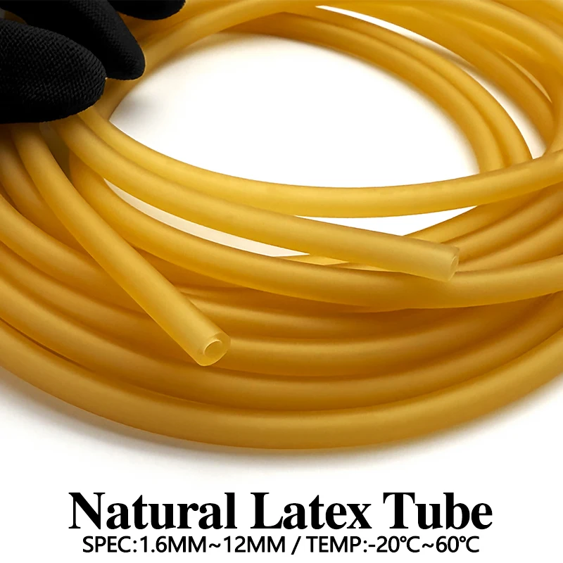 Natural Latex Rubber Hoses Antifreeze Tension Rope High Resilient Elastic Tube for Medical Hemostasis Rehabilitation Training