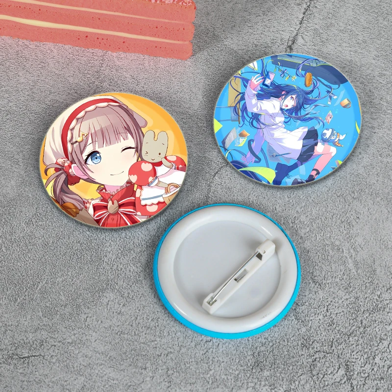 Shinonome akito rui asahina mafuyu kagamine rin broches cosplay música jogo figura emblema dos desenhos animados bonito esmalte pinos para mochila