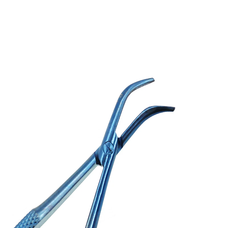 Stainless Steel Titanium Alloy Ophthalmic Microinstruments Clip Blade Straight Head Elbow Blade Holder for Precision Surgery