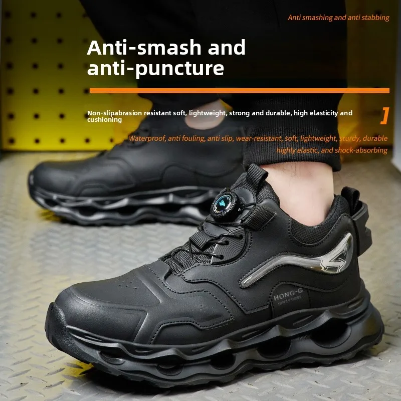 scarpe-antinfortunistiche-personalizzate-con-pulsante-rotante-antiscivolo-resistenti-all'usura-antiurto-durevoli-per-cantieri-edili-e-lavori-industriali