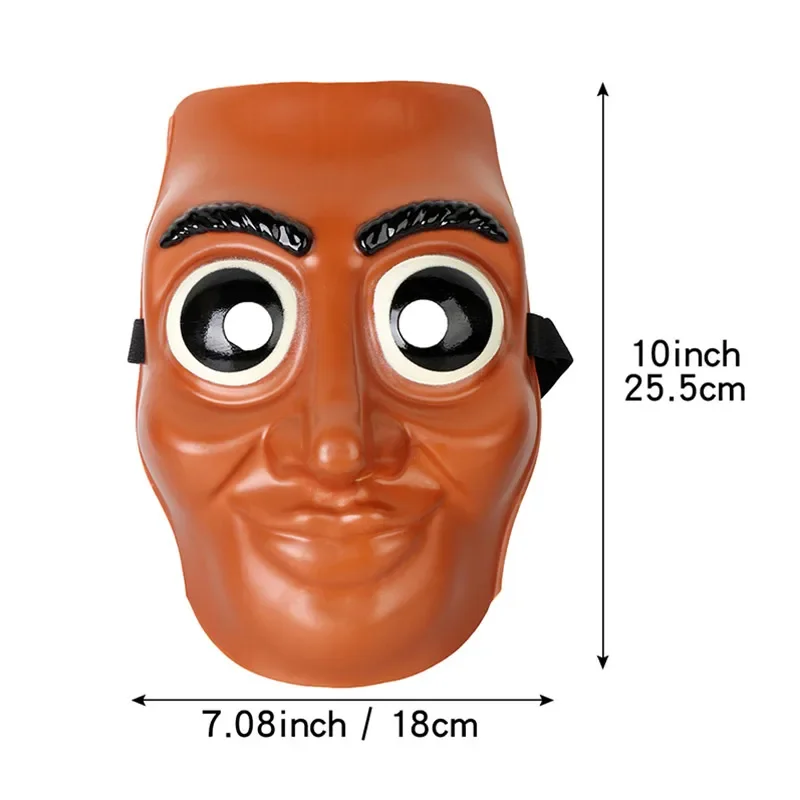 Tung Tung Sahur Wooden Man Mask Italian Brainrot AI Meme Halloween Cosplay Prop Monster Costume Party Mask - view 5