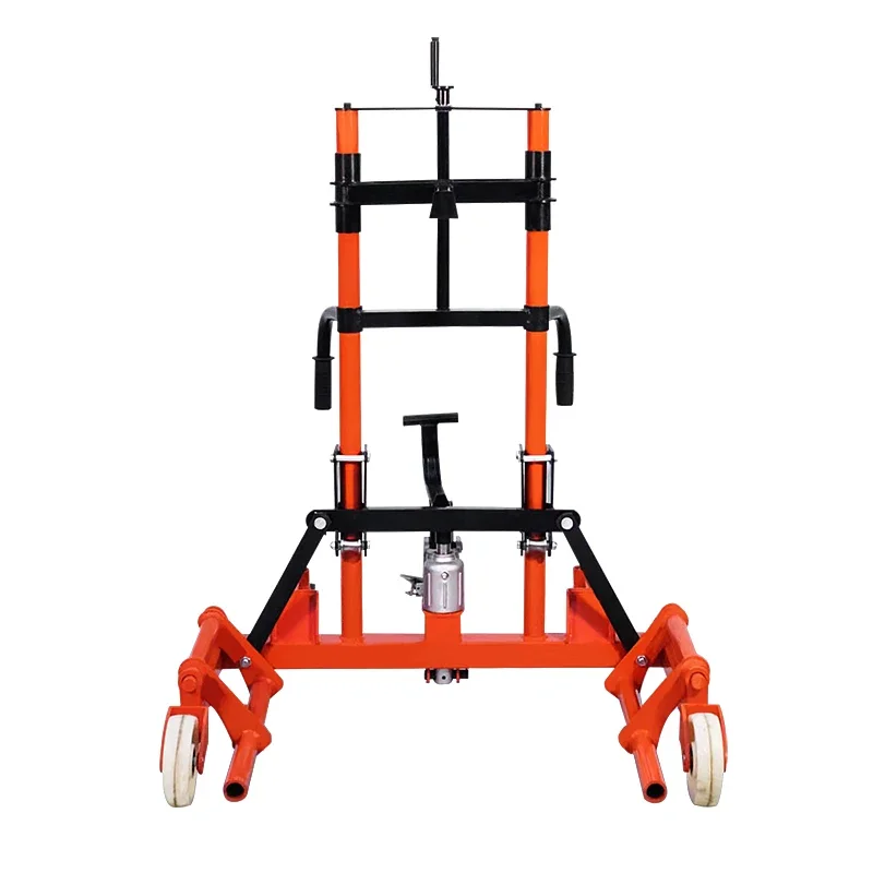 

Heavy Duty Mechanical Truck Dual Wheel Tire Carrier Tyre Forklift 600 KG Handler Truck Wheel Dolly
