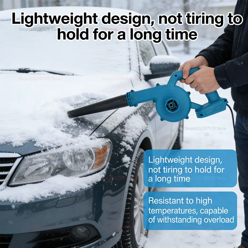 

Беспроводная электрическая воздуходувка 2-в-1, ручной пылесборник для уборки дома и гаража, 18В, аккумулятор в комплект не входит