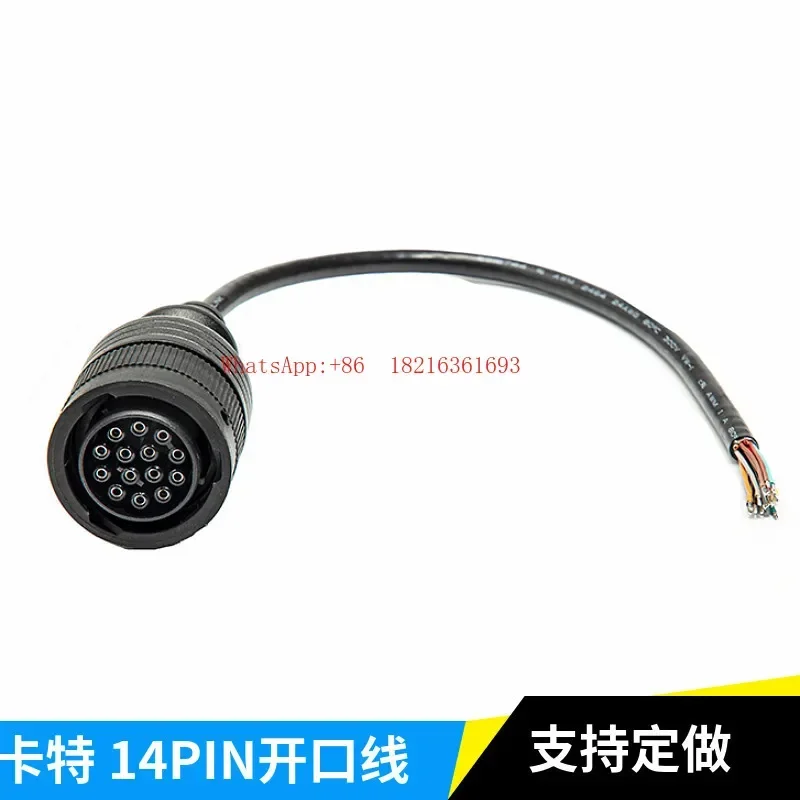 Limited Offer Limited Offer Excavator Adapter 14pin To 16P Carter 9pin OBD2 ET3 ET4 Cable