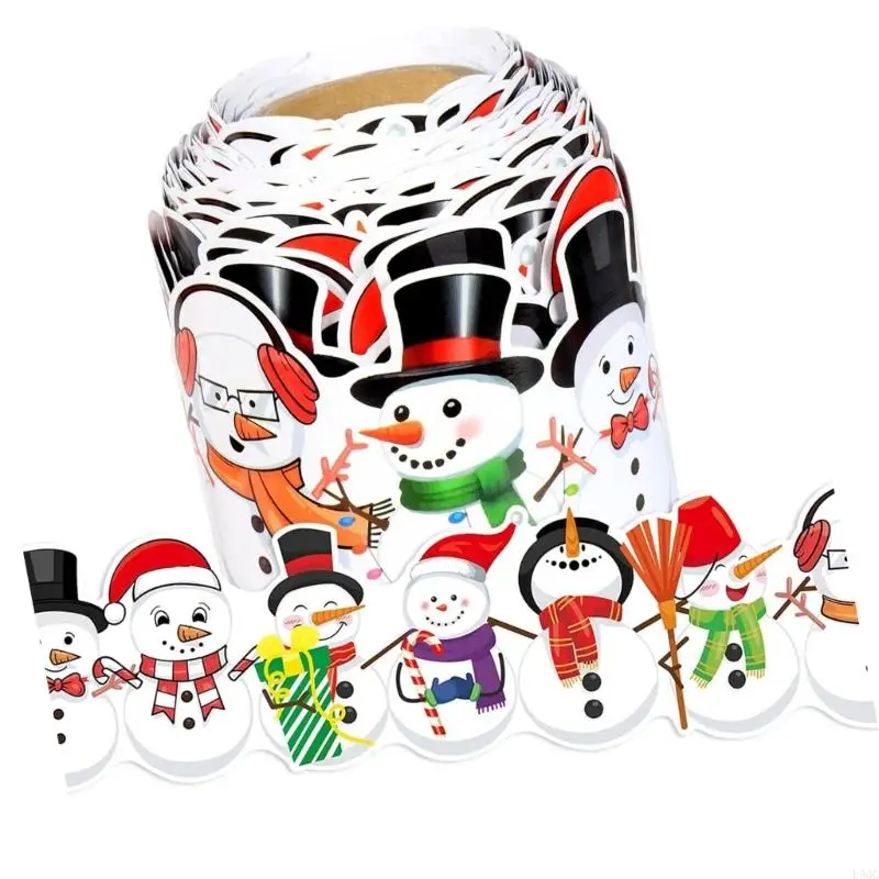 Environmental Friendly Holiday Writing Board Trim Transfers For Wall Window Creative Deck D5QC