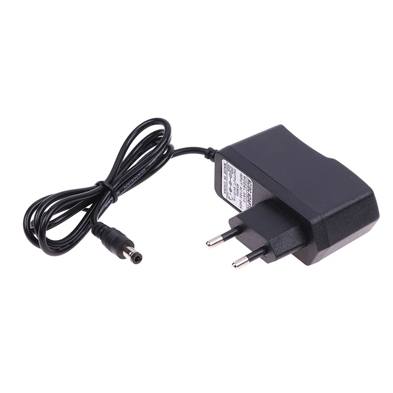 Fonte do Adaptador de Alimentação, Plugue UE, Polaridade Reversa, Adaptador de Carregador, Conversor, Interruptor Interno Negativo, AC DC 9V, 1000ma, 100V-240V, 1Pc