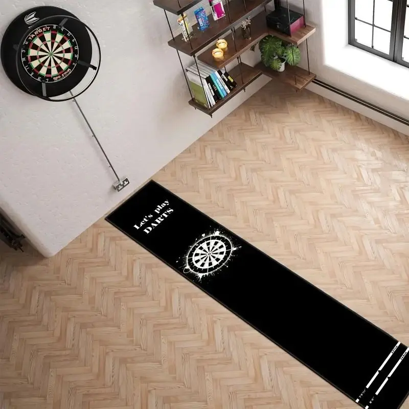 VIKAMA Standard Multi Distance Dart Throw Mat Anti Scratch Thick Carpet For Dartboard Club Competition Training