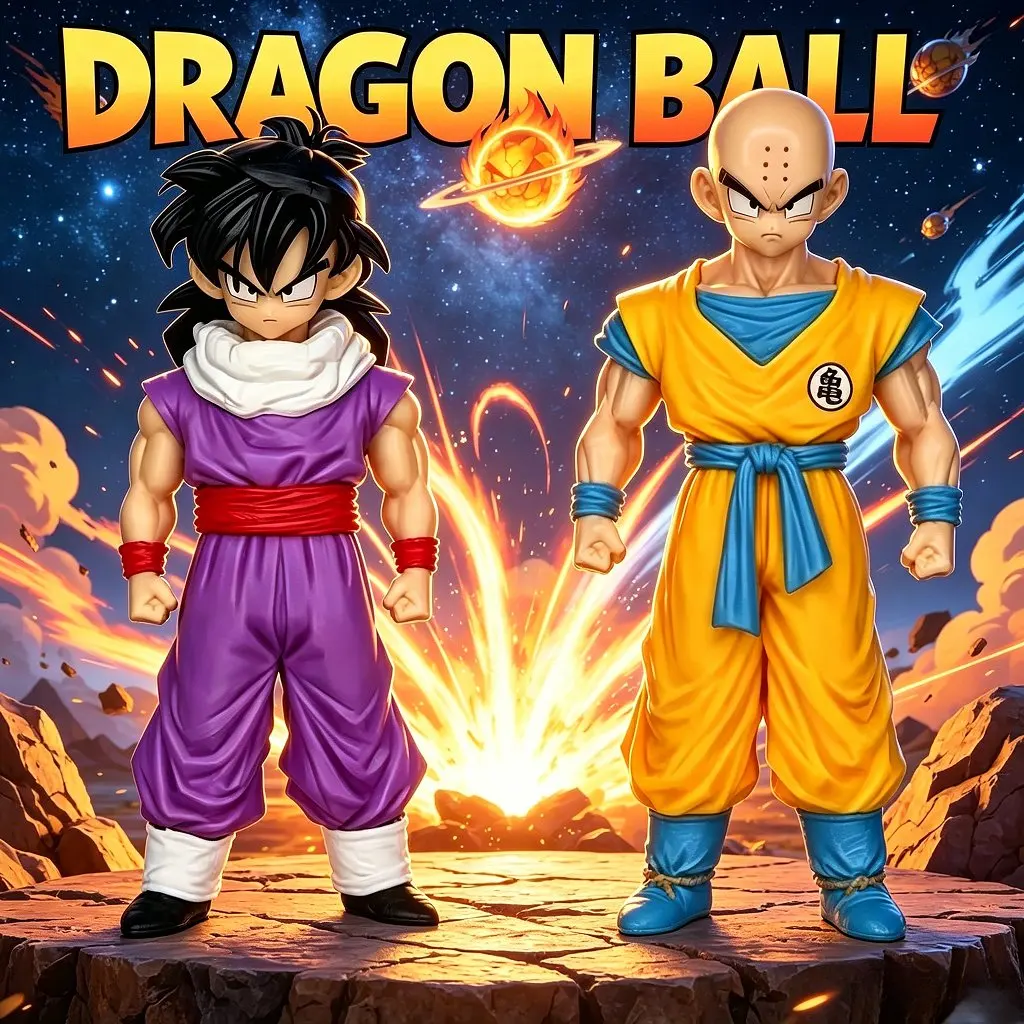 Hochwertige 2026 Neue Dragon Ball Z Anime-Figuren Krillin Son Gohan Actionfigur PVC Sammlerstück Modell Spielzeug Geschenke