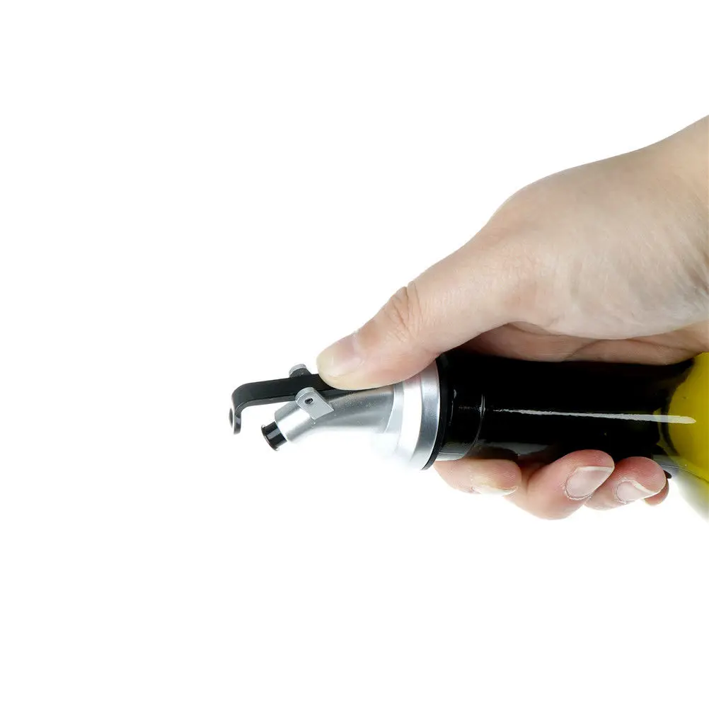 Dozownik do oliwy z oliwek dozownik do nalewania alkoholu przepływ butelka do wina wylewka nalewaki Flip Top korek Barware Silicon naczynia kuchenne